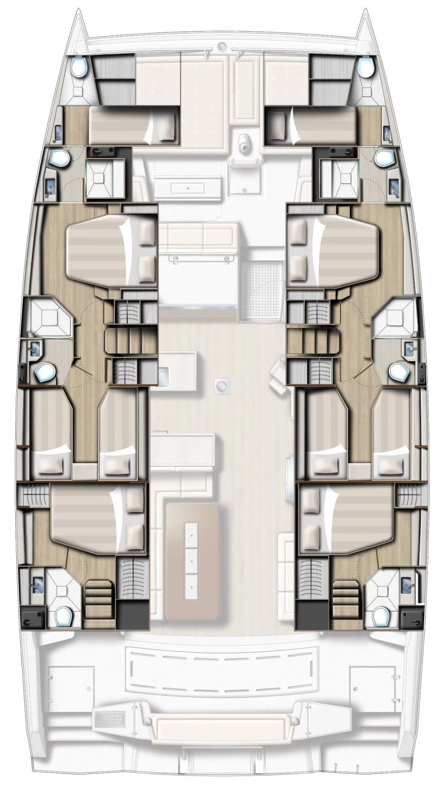 Bali 5.4 - 6 + 2 cab. (DREAM BORA_DB)  - 1