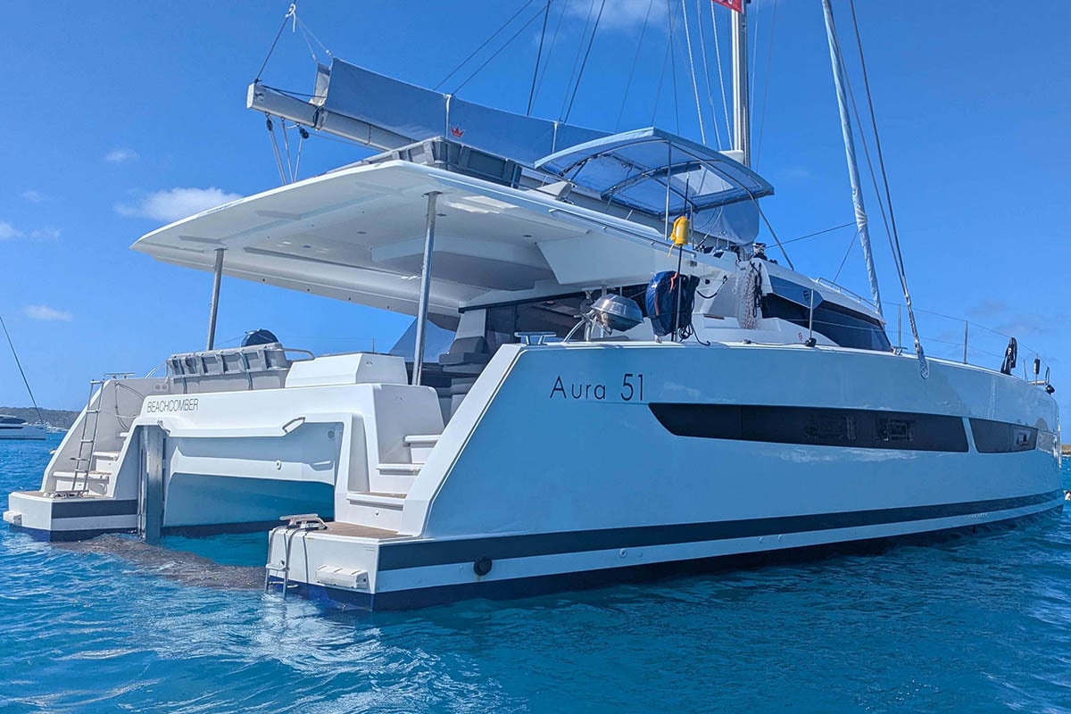 Photo #1 - Fountaine Pajot Aura 51 - 6 cab (Beachcomber) en Nanny Cay - 40867
