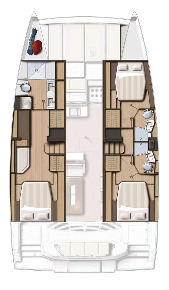 Bali 4.4 - 3 + 1 cab. (Nautical Bliss)  - 1