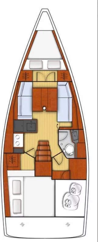 Oceanis 35.1 - 2 cab. (Beghe)  - 1