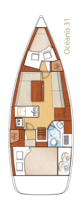 Oceanis 31 (Titina)  - 1