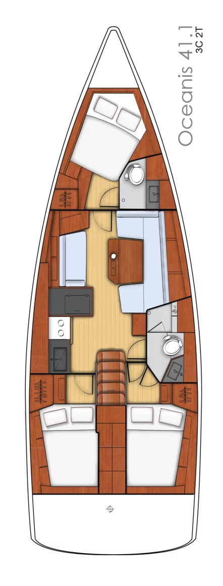 Oceanis 41.1 (Theresa)  - 1