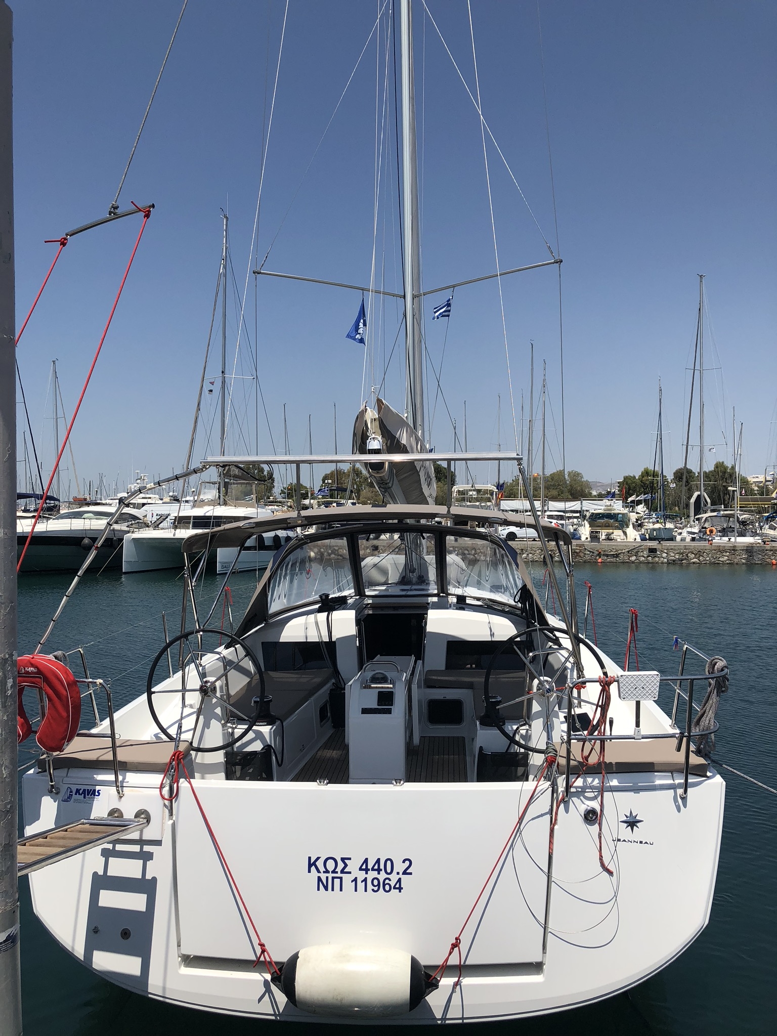Photo #3 - Sun Odyssey 440 (Kos 440.1) in Athens - 40981