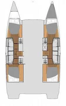 Fountaine Pajot Elba 45 - 4 cab. (Sea Monkeys)  - 1