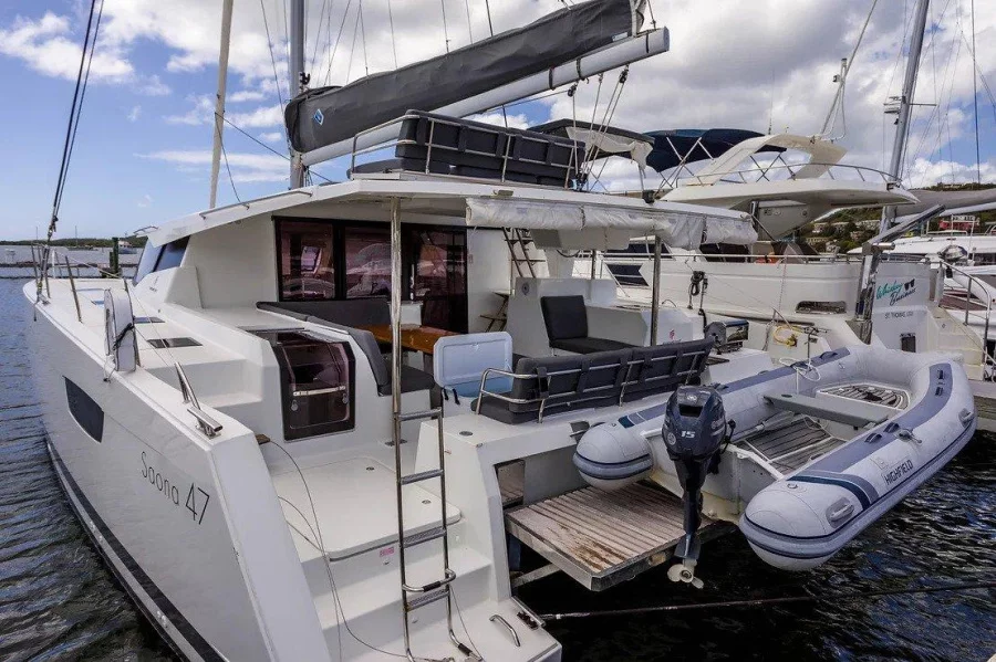 Fountaine Pajot Saona 47 Quintet - 5 + 1 cab. (Sun and Stars)  - 6