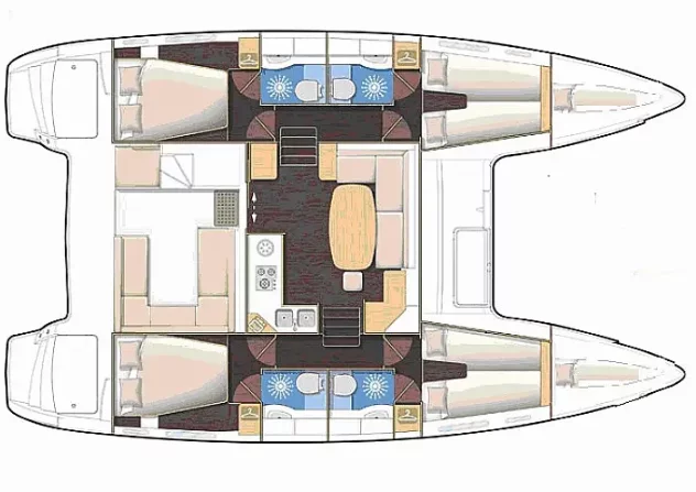 Lagoon 400 S2 (Christina)  - 1