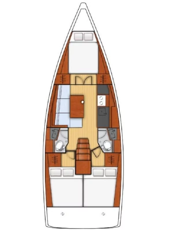 Oceanis 38.1 (Anima Maris I)  - 1