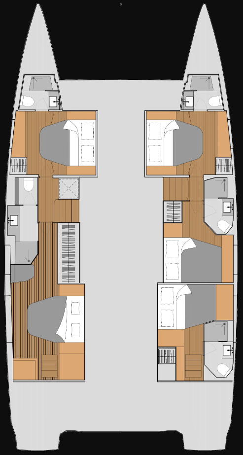 Photo #8 - Fountaine Pajot Aura 51 (Alizé) in Annapolis. MD - 41092