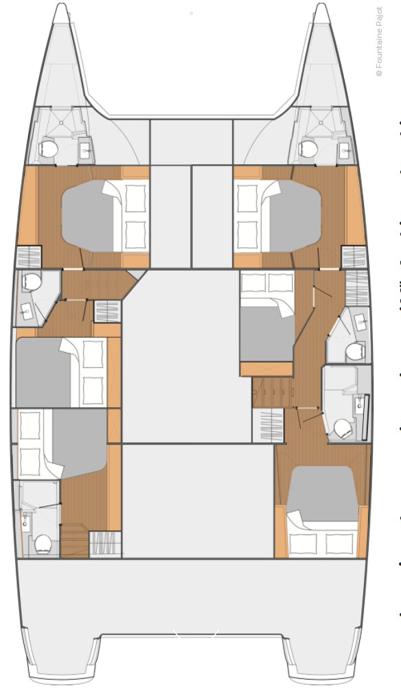 Fountaine Pajot Saba 50 - 6 + 2 cab. — photo 4