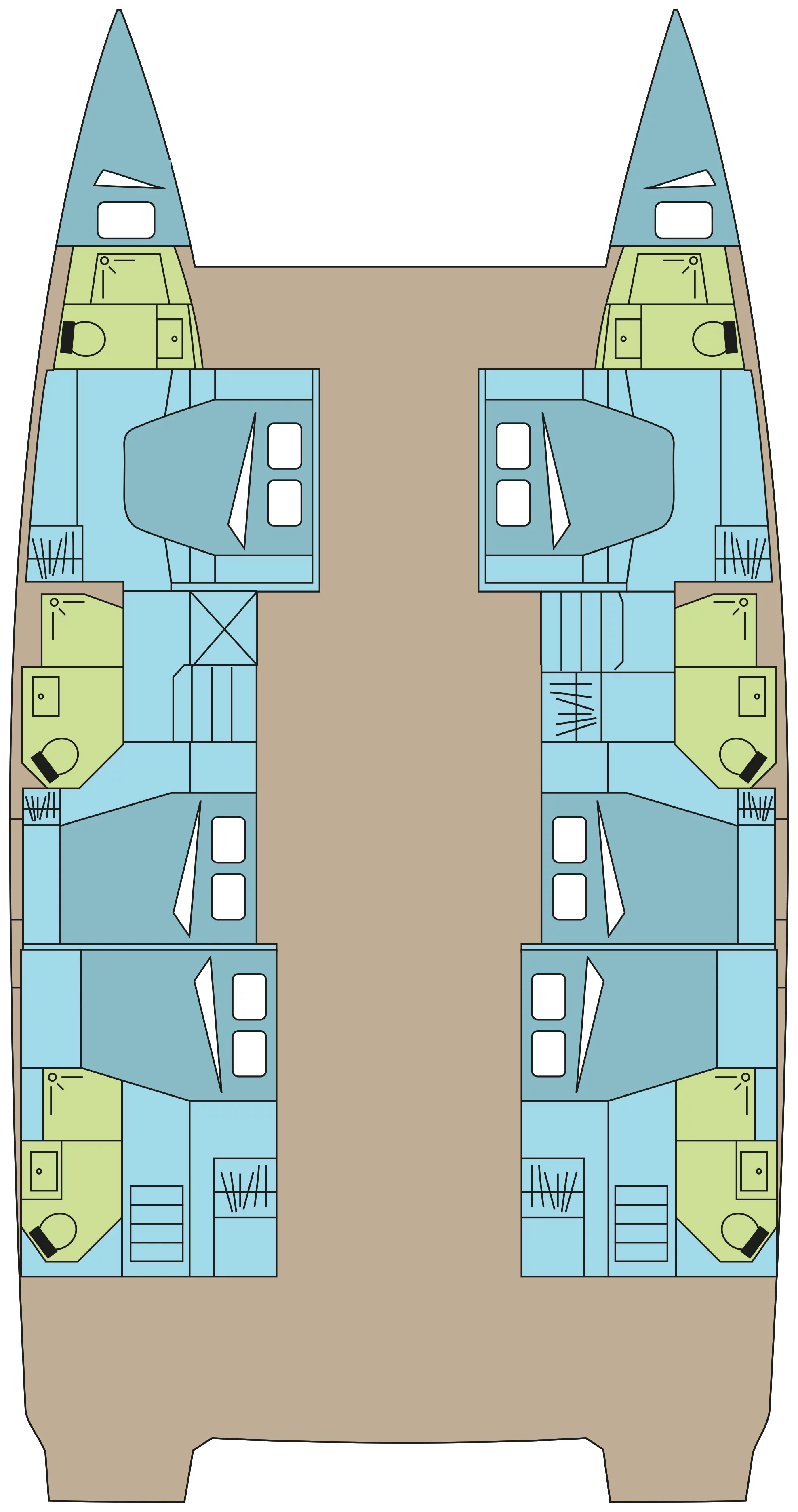 Fountaine Pajot Aura 51 SMART ELECTRIC - 5 cab. (TIKI)  - 1