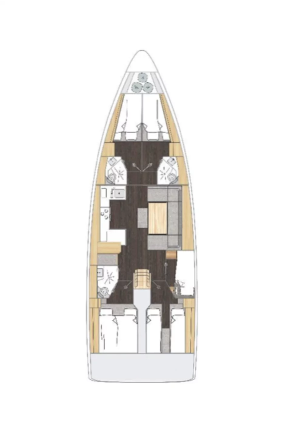 Bavaria C46 - 5 cab. (Lady Andaman)  - 1