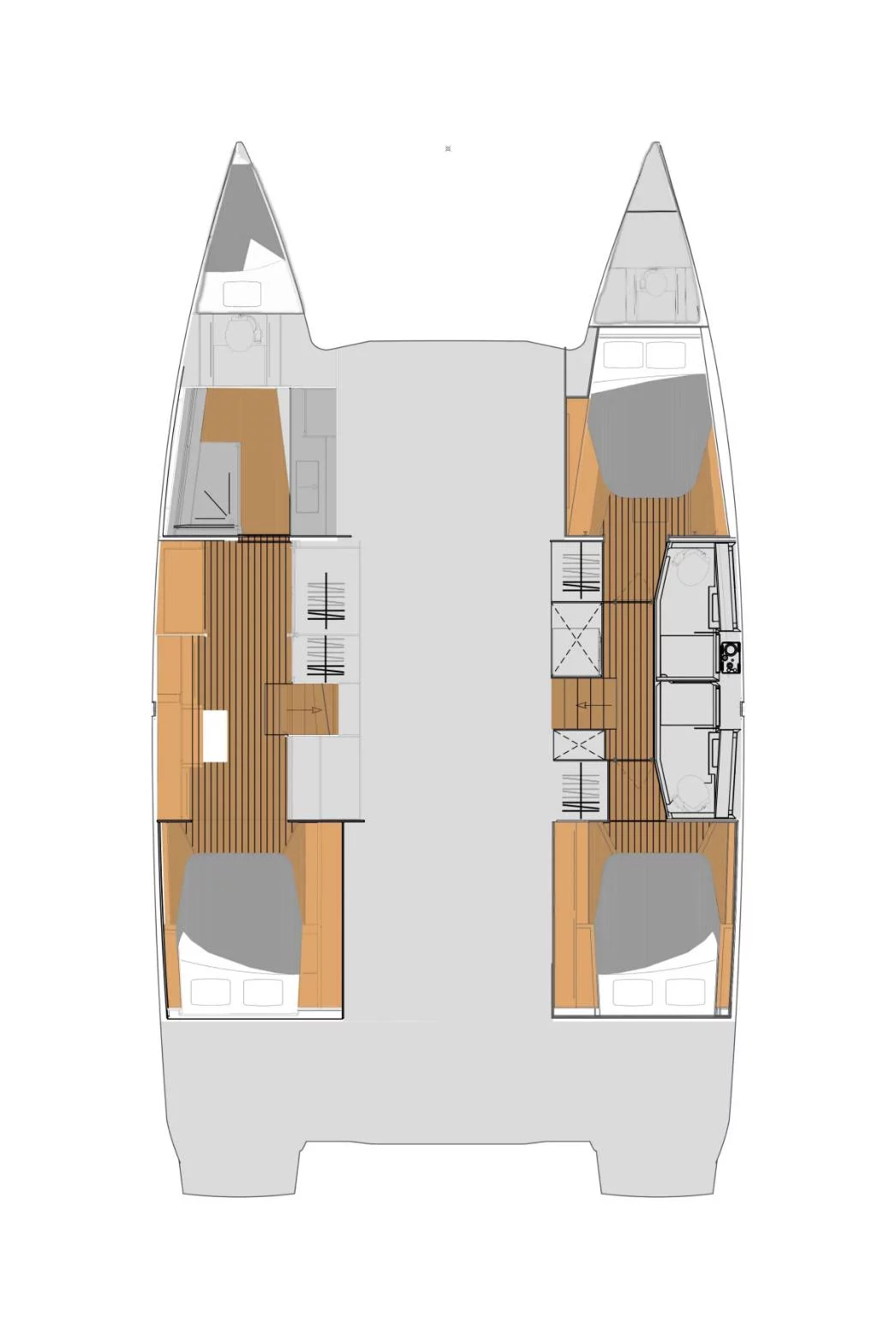 Fountaine Pajot Elba 45 - 3 + 2 cab. (Chammak Challo)  - 1