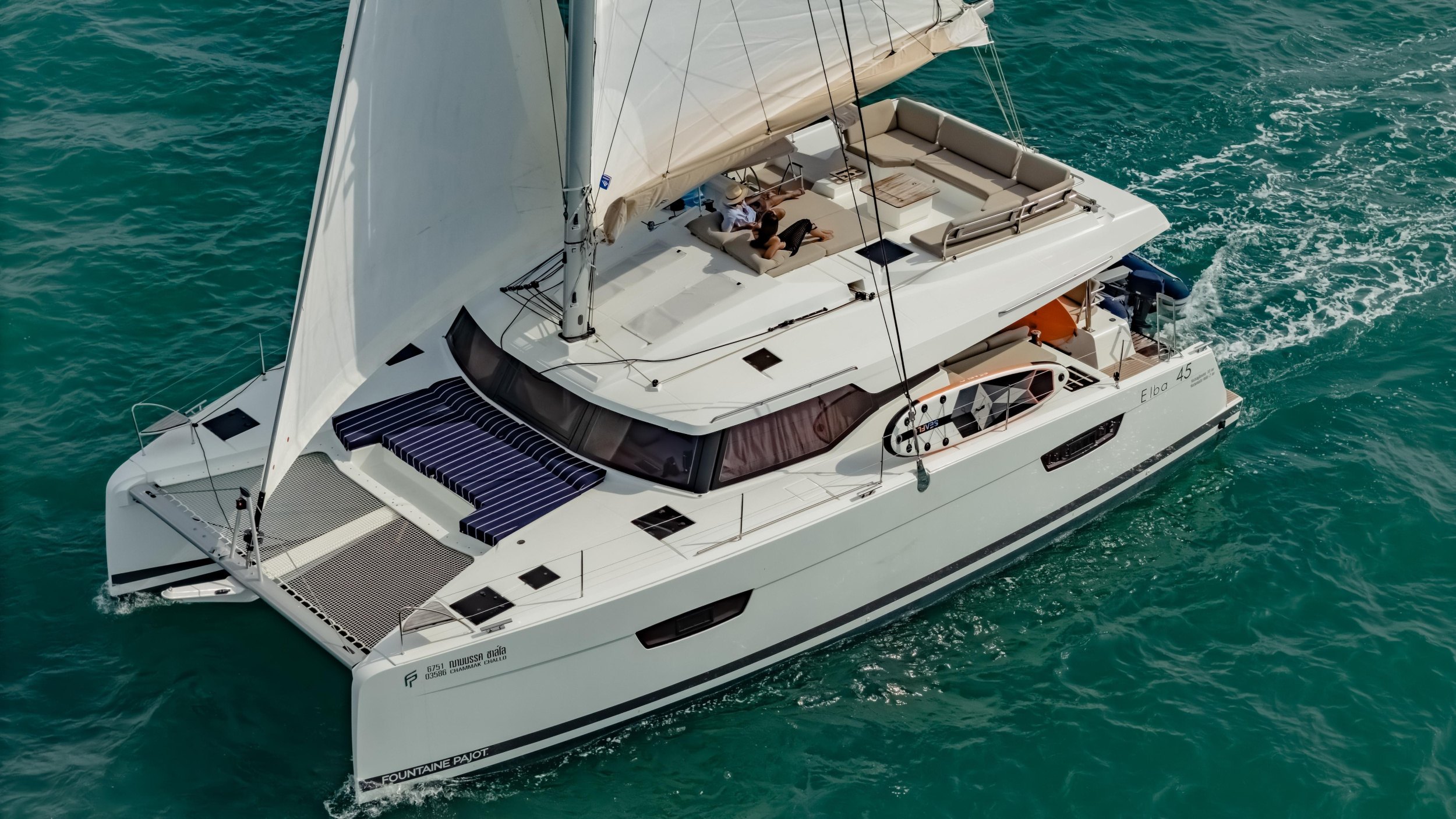 Photo #1 - Fountaine Pajot Elba 45 - 3 + 2 cab. (Chammak Challo) in Phuket - 41274