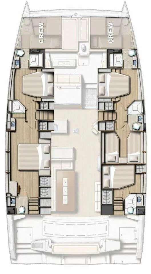 Bali 5.4 - 5 + 2 cab (Blue Lagoon)  - 1