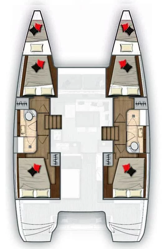 Lagoon 40 - 4 + 2 cab (Smilla)  - 1