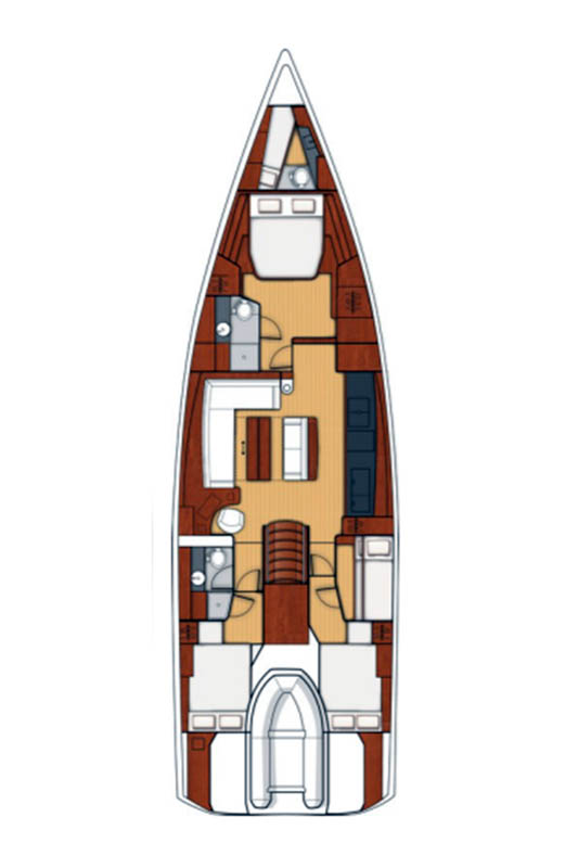 Photo #2 - Oceanis Yacht 62 - 4 + 1 (Thora Helen) in Trogir - 41596