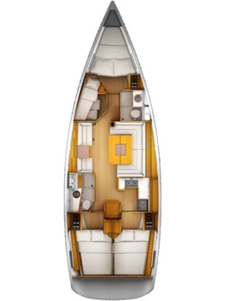 Sun Odyssey 439 (Aeriko)  - 1