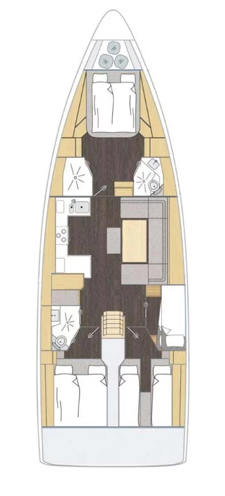 Bavaria C46 - 4 cab. (ELIFOZZI)  - 1