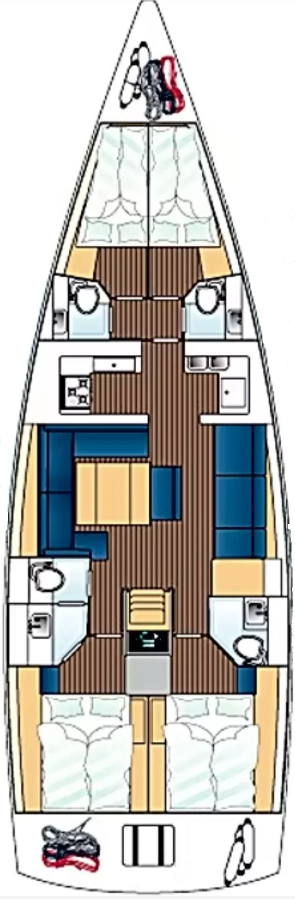 Dufour 500 GL (Kosi)  - 1