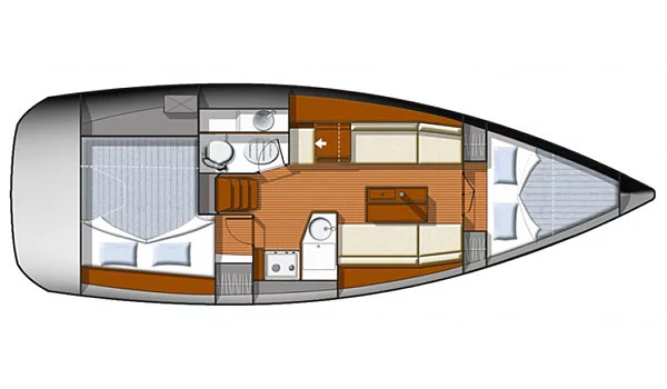 Sun Odyssey 33i (Ribellina)  - 1