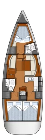 Sun Odyssey 42i (Benoit)  - 1