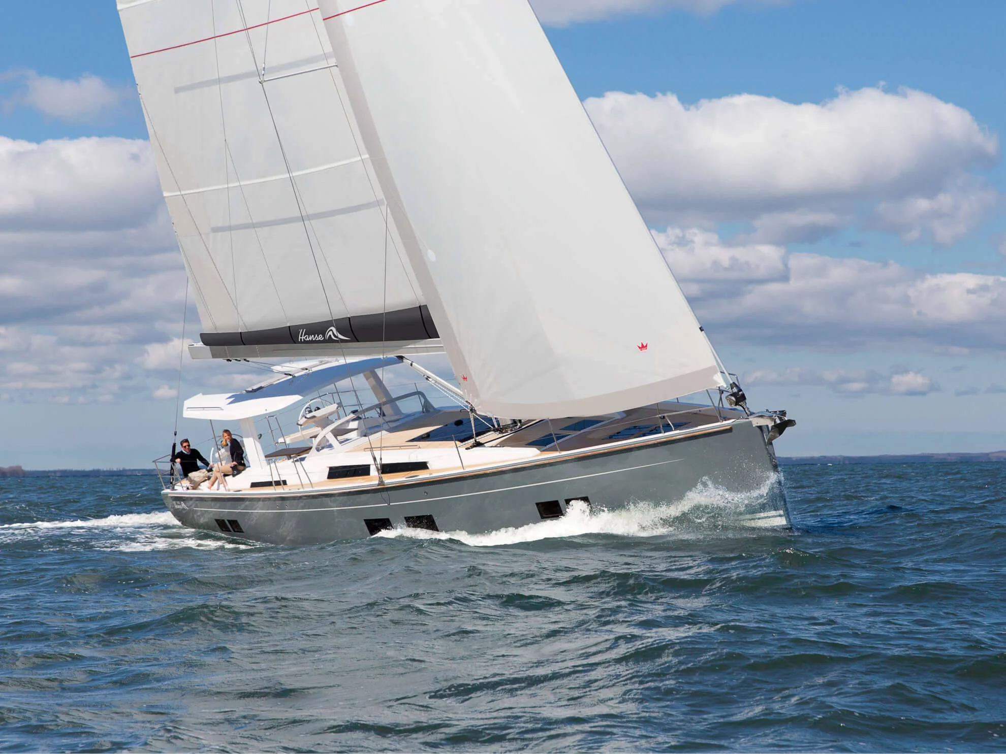 Hanse 588 - 5 + 1 cab. (Citrus)  - 3