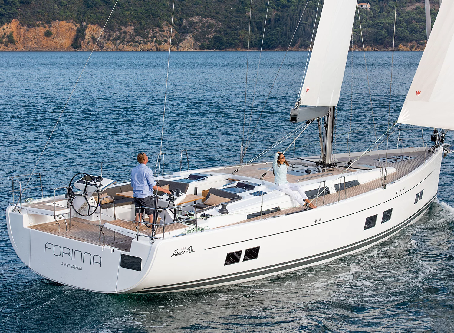Hanse 588 - 5 + 1 cab. (Citrus)  - 4