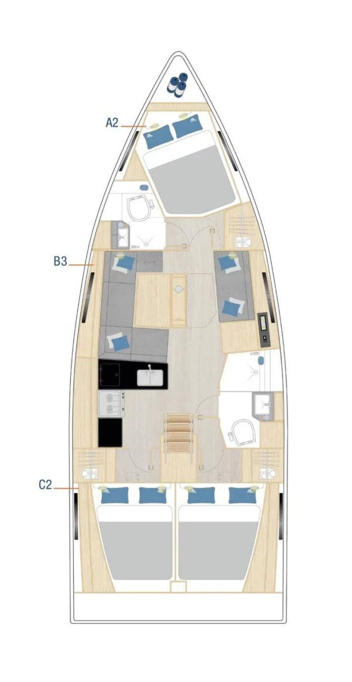 Hanse 360 (Leeloo)  - 1