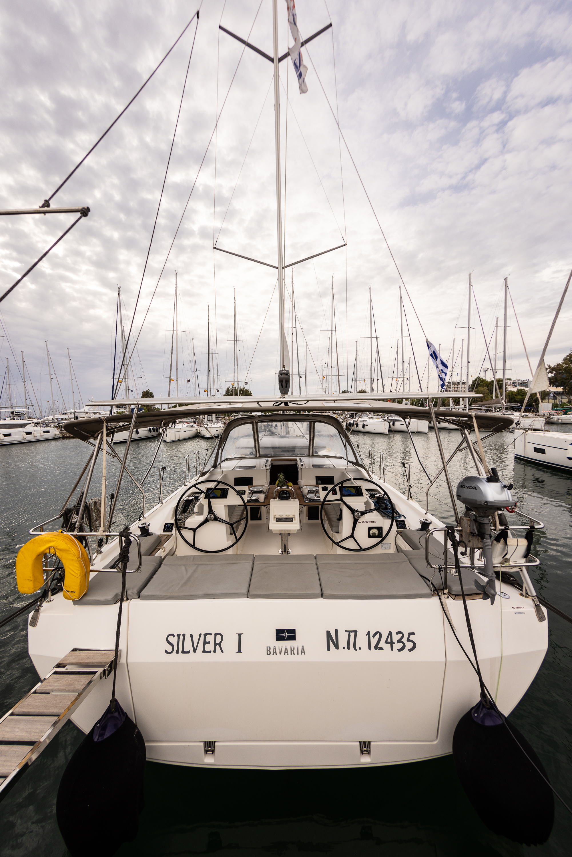 Photo #5 - Bavaria C45 - 5 cab. (Silver I) en Athènes - 41890
