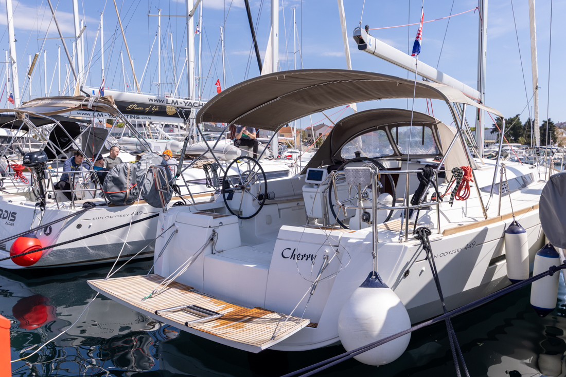 Photo #4 - Sun Odyssey 449 (Cherry) en Biograd - 42031