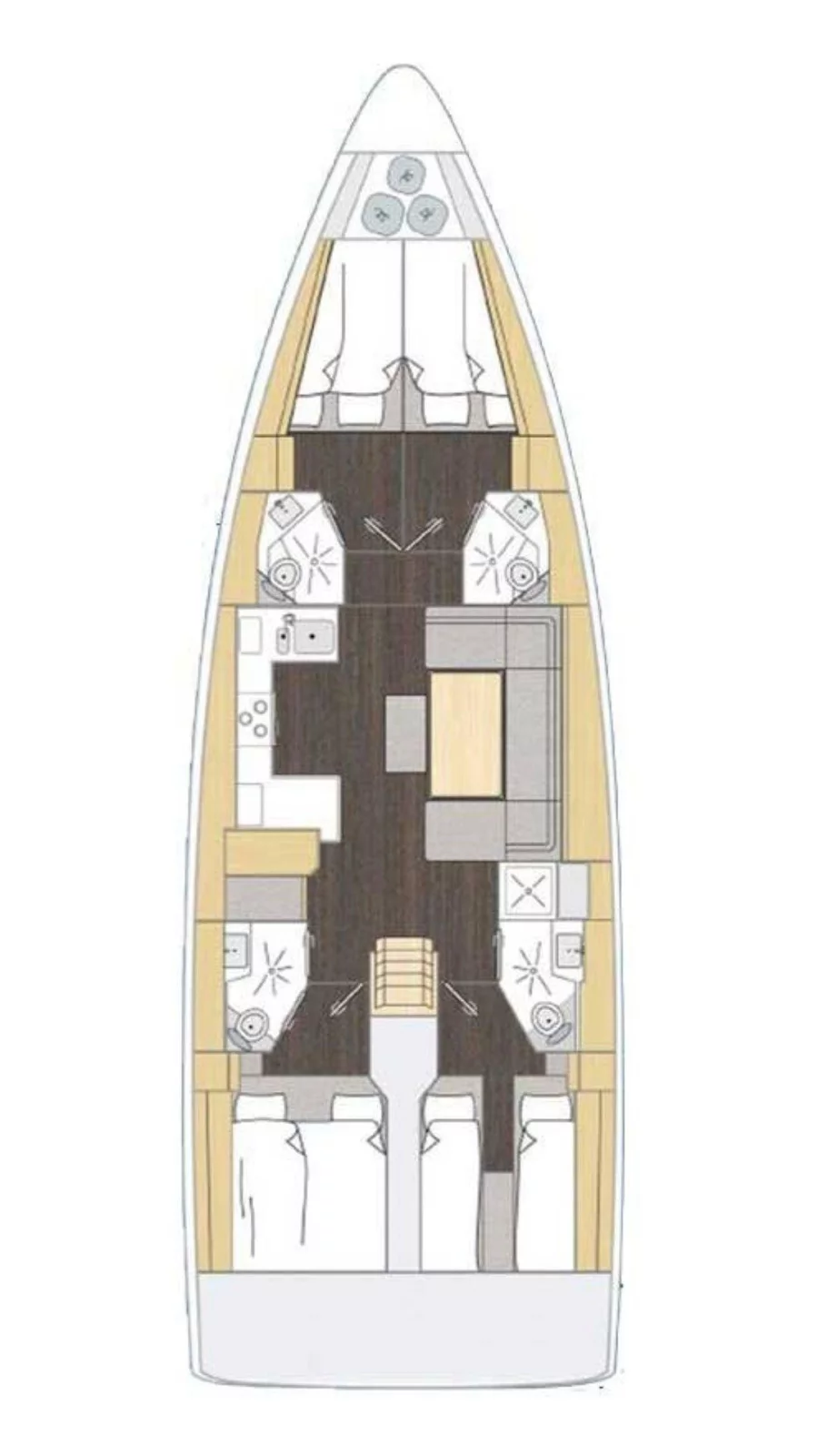 Bavaria C46 - 5 cab. (Sueno)  - 1