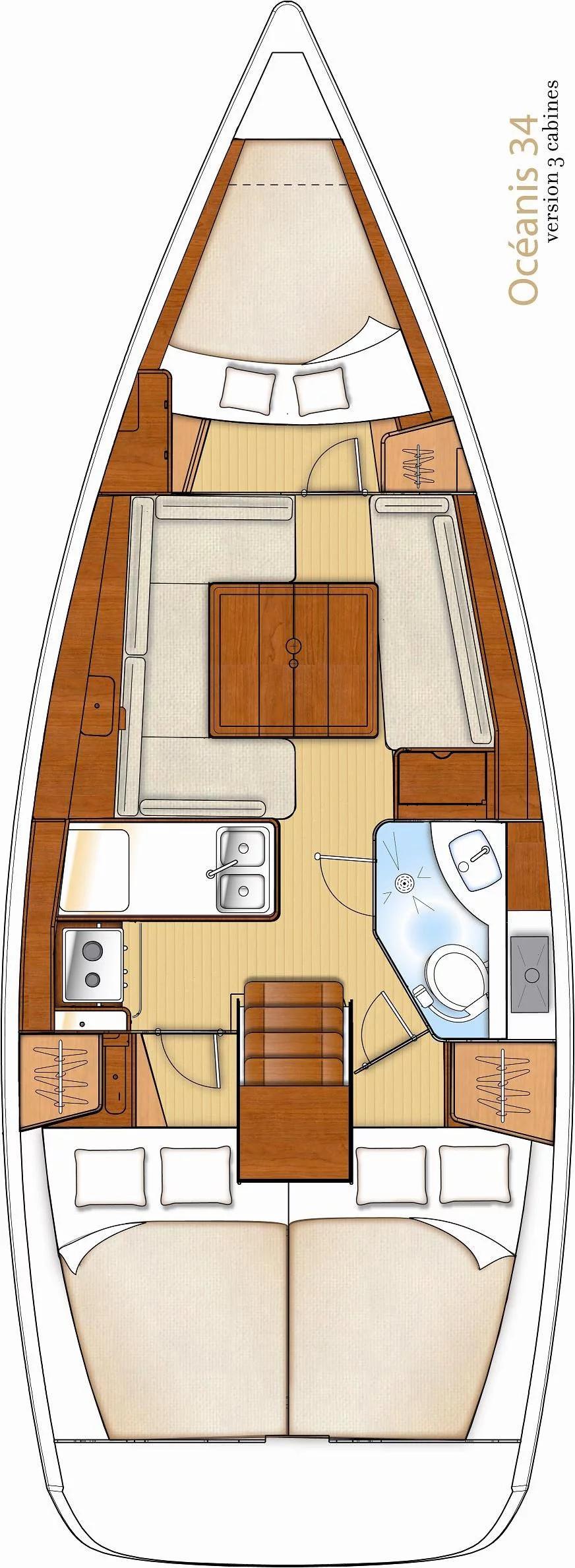 Oceanis 34 (Beba)  - 1