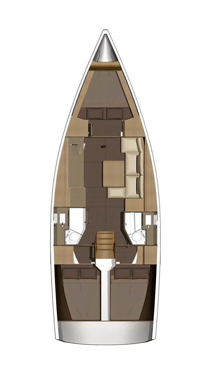 Dufour 382 GL (Delta)  - 9
