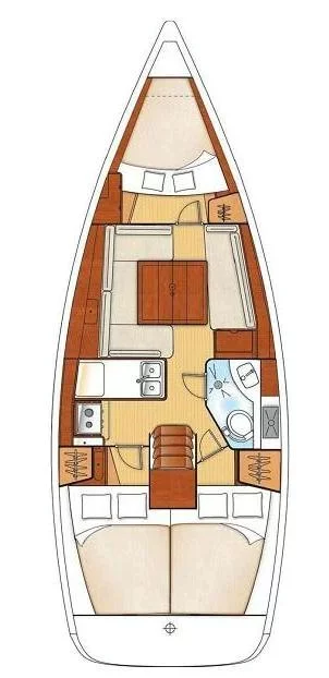 Oceanis Clipper 343 (Naysika)  - 1