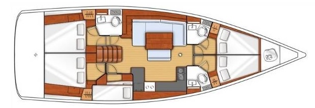 Photo #2 - Oceanis 48 - 5 cab. (Cheeky Lady) en Primosten - 42666