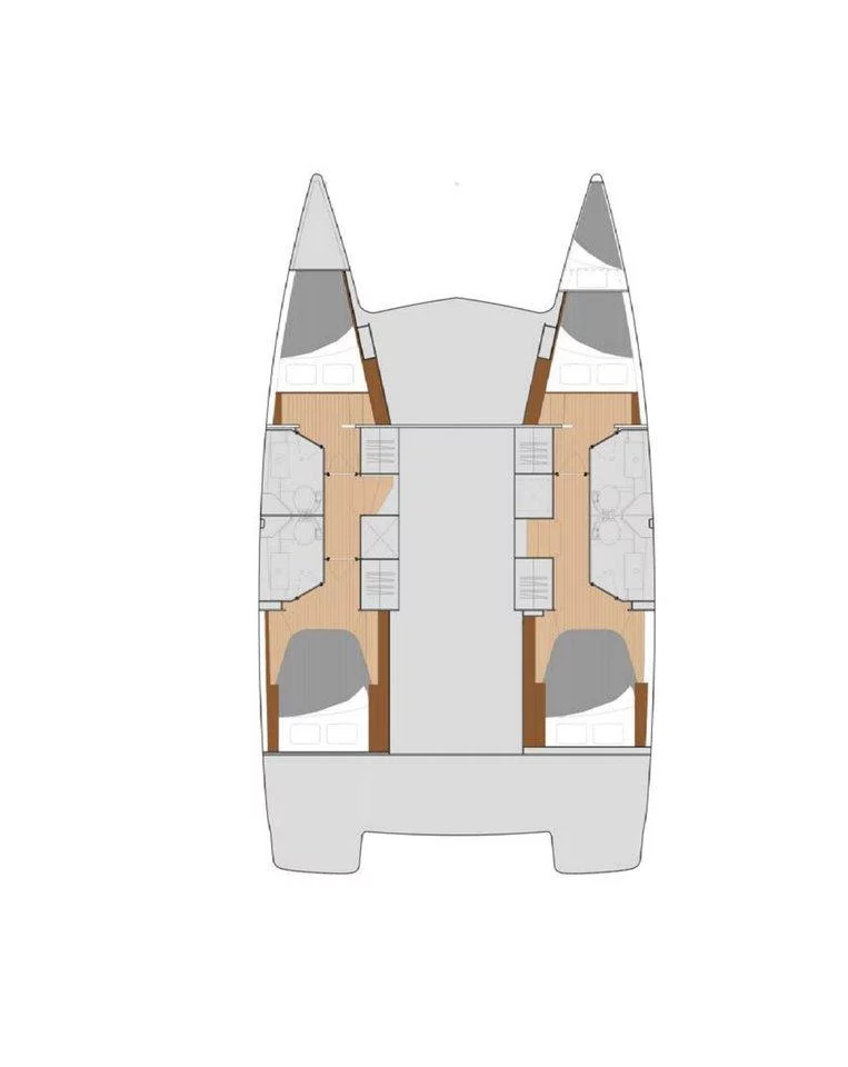 Fountaine Pajot Isla 40 - 4 + 1 cab. (Kebitree)  - 1