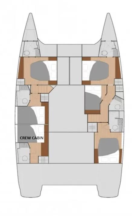 Fountaine Pajot Saba 50 Quintet - 5 + 1 cab. (Discover)  - 1