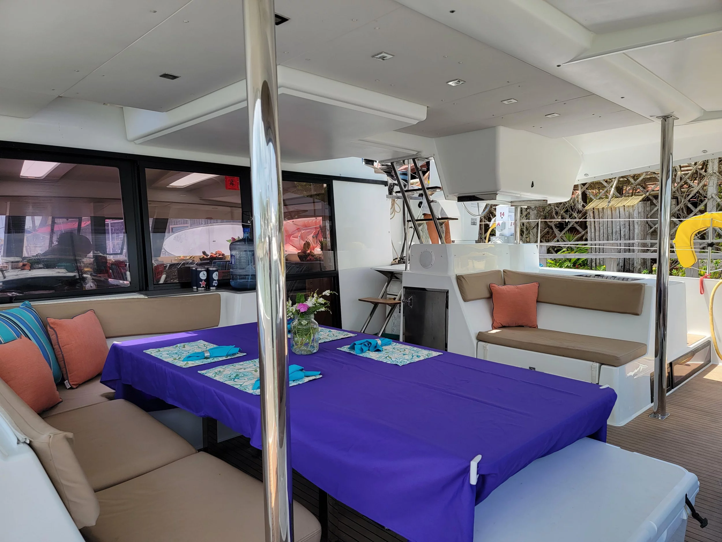 Fountaine Pajot Saba 50 Quintet - 5 + 1 cab. (Discover)  - 6