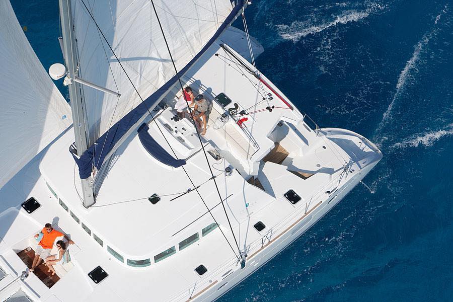 Photo #3 - Lagoon 500 - 4 cab. (Sand Star) en Plage de concombre - 42699