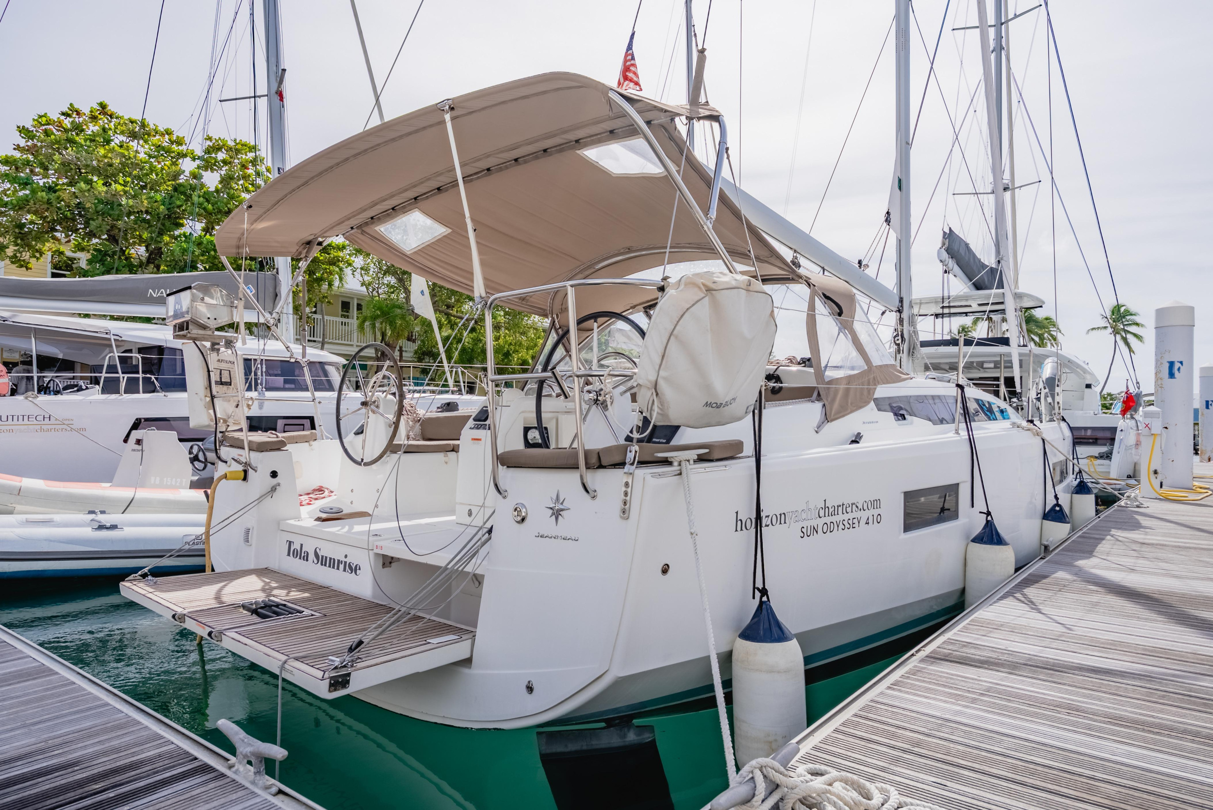 Sun Odyssey 410 - 3 cab. — photo 8