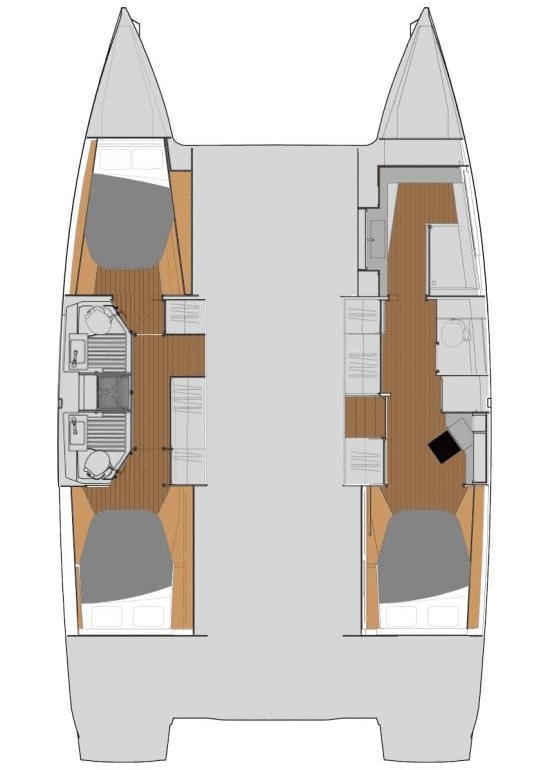 Fountaine Pajot Astrea 42 - 3 + 1 cab. — photo 2
