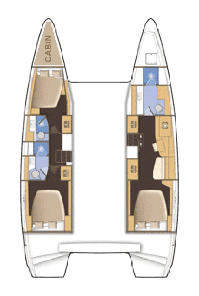 Lagoon 42 OW - 3 + 1 cab. — photo 2
