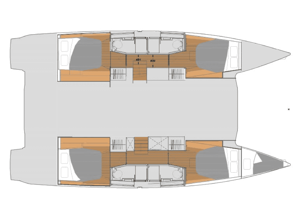 Fountaine Pajot Elba 45 - 4 + 1 cab. — photo 2