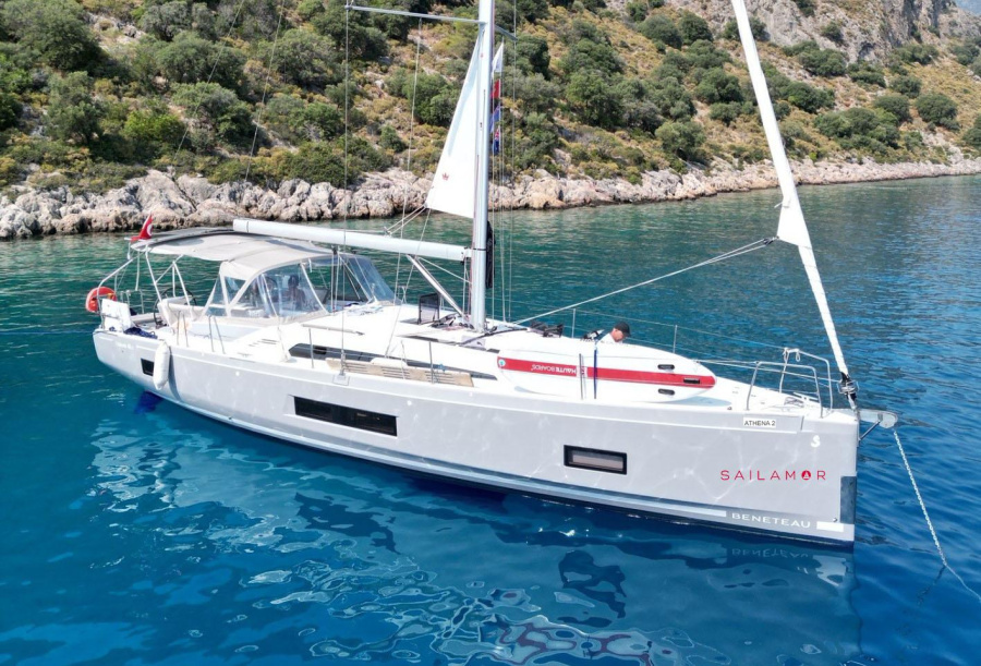 Photo #1 - Oceanis 46.1 (Athena 5) in Göcek Mucev Marina - 42836