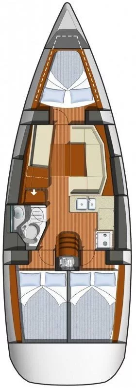 Sun Odyssey 36i Performance (Bliksem)  - 9