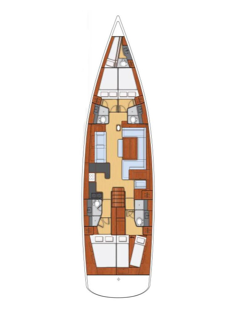 Photo #2 - Oceanis 60 - 4 + 1 cab. (Ottoni@sea) en Split - 42925