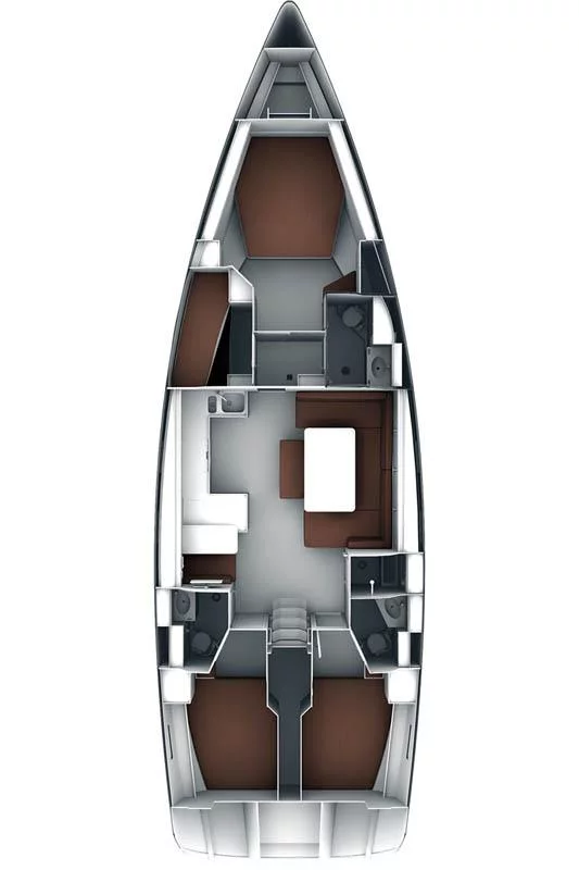 Bavaria Cruiser 51 - 4 cab (Wild at sea)  - 19
