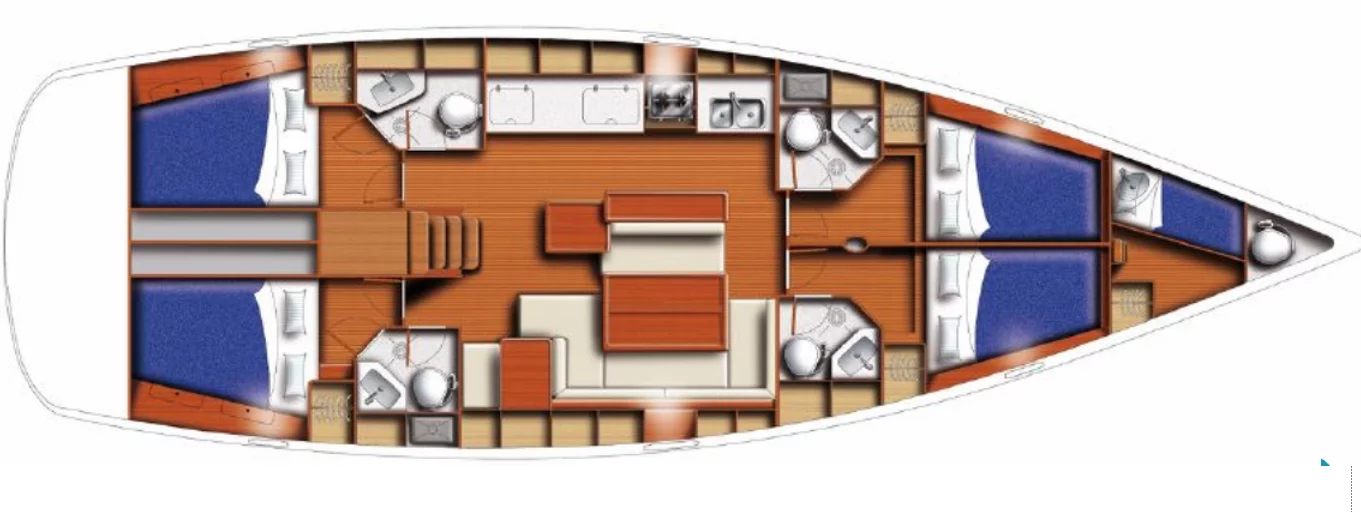 Oceanis 50 (Vanessa M)  - 1