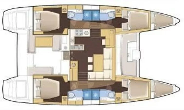 Lagoon 450 F - 4 + 2 cab. (Altair)  - 1