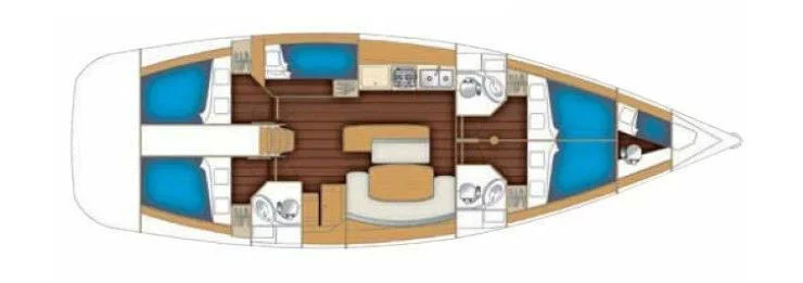 Cyclades 50.5 - 5 + 1 cab. (Manitu)  - 2
